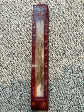 Blonde Clip-In Hair Extensions Set - Blonde Frost. Premium Remy Brand.